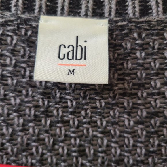 Cabi Lara Cardigan Sweater Duster Gray Charcoal 3166 - Picture 2 of 3